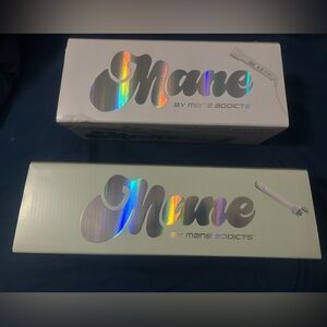 Mane The Power Botton + 1.25” Curling Iron New